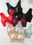 Women's Gathering Side Breasts Seamless Bras