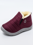 Winter Faux Fur Waterproof Windproof Warmth Snow Boots