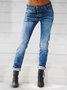 Blue Denim Shift Jeans  Jeans