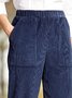 Women's Wide-Wale Corduroy Pull-On Pants