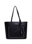 Vintage Oil Waxed Leather Fringe Zip Shoulder Bag Tote Bag