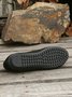 Black Simple Commuter Flats