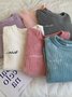 Flannel Thermal Pajamas Long Sleeve Pants Homewear Set Plus Size