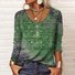 Cotton-Blend Ethnic Loose Top