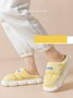 Down Warm Couples Home Warm Slippers