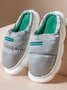 Down Warm Couples Home Warm Slippers