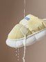 Down Warm Couples Home Warm Slippers