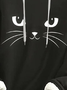 Cute Cat Fleece Warm Hooded Sweater