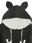 Cute Cat Fleece Warm Hooded Sweater