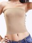 Comfortable Breathable Seamless One Piece Underwear Anti-Blood Wrap Chest Plus Size