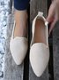 Women's Comfortable Suede Pump Flat Heel Flat Shoes