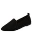 Women's Comfortable Suede Pump Flat Heel Flat Shoes