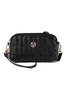 Trendy Metallic Embroidered Crossbody Messenger Bag