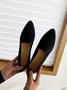 Women's Comfortable Suede Pump Flat Heel Flat Shoes