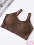 Seamless Breathable Push-Up Sports Bra