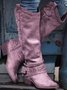 Daily Hollow-Out Spring/fall Cowboy Boot
