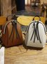 Vintage Fringe Backpack Zip Backpack