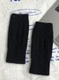 Casual Twist Pattern Wool Half Finger Gloves Autumn Winter Warm Accessories