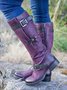 All Season Daily Flat Heel Boots