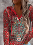 Hoodie Loose Casual Ethnic Sweatshirt