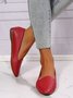 Women's Plain Stitch Detail Flat Shoes