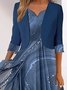 Striped Casual Regular Fit Two-Piece Set