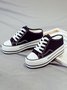 Casual Increased Wedges Canvas Slippers