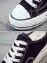 Casual Increased Wedges Canvas Slippers
