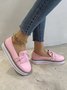 Bowknot Tassel Classic Baroque Flat Leather Shoes