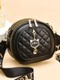 Cat Zip One Shoulder Crossbody Bag