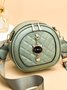 Cat Zip One Shoulder Crossbody Bag