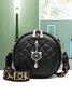 Cat Zip One Shoulder Crossbody Bag