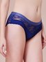 Sexy Lace Satin Low Waist Briefs Plus Size
