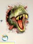 3D Creative Dinosaur Decorative Sticker Bedroom Wall Sticker