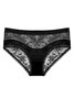Sexy Lace Satin Low Waist Briefs Plus Size