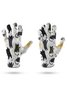 Casual Cat Pattern Cotton Five Finger Gloves Autumn Winter Fun Cartoon Accessories