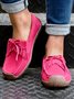Women's Wearable Sole Comfy Tassel Moccasin Shoes
