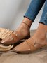 Casual Leather Vintage Muller Half Slippers