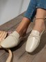 Casual Leather Vintage Muller Half Slippers