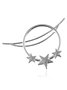Vintage Star Pattern Line Shape Hair Clip Headwear Boho Ethnic Jewelry