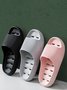 Non-slip Breathable Water Leaking Waterproof EVA Bathroom Slippers