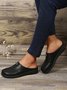 Vintage Plus Size Plain Color Non-Slip Flat Mules