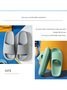 Extra Large Stretch EVA Waterproof Non-slip Bathroom Slippers