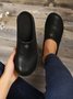 Vintage Plus Size Plain Color Non-Slip Flat Mules
