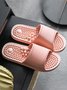 Massage Function Waterproof Bathroom Slippers