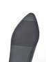Casual Textured Pointed-Toe Flat Shoes