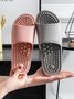 Massage Function Waterproof Bathroom Slippers