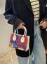Color Block Color Block Art Small Tote Bag