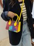 Color Block Color Block Art Small Tote Bag