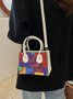 Color Block Color Block Art Small Tote Bag